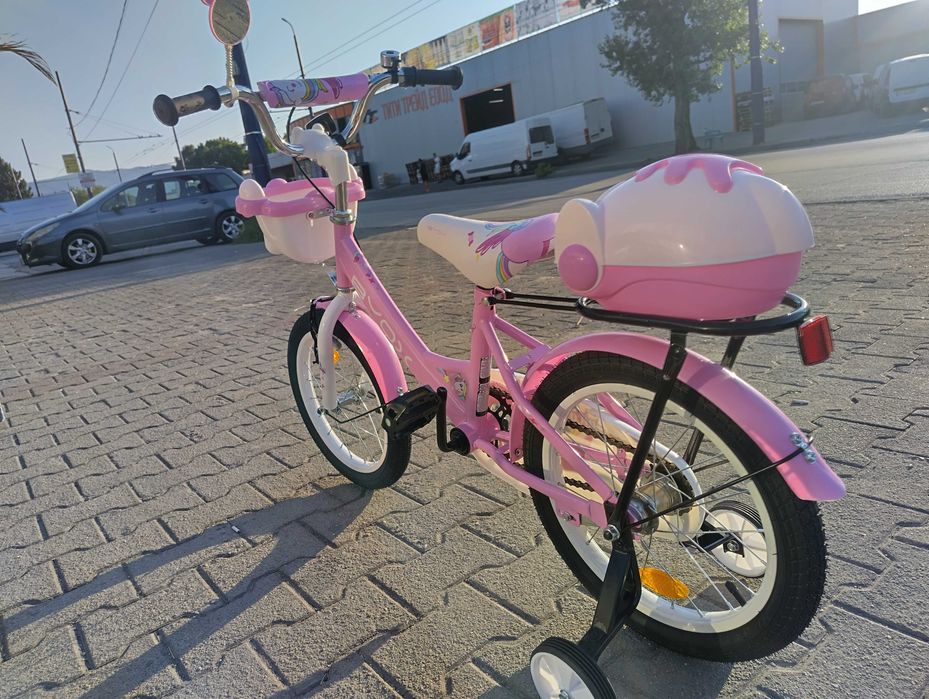 X Детски велосипед 16" 1602 розов