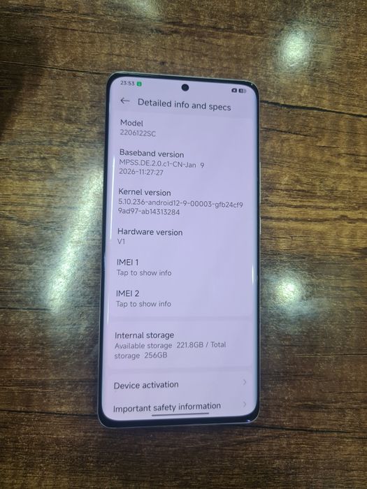 XIAOMI 12-S PRO Flagman