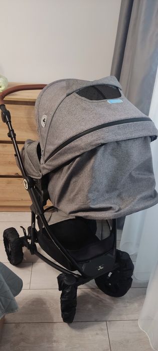 LORELLI Premium Комбинирана количка 3в1 CRYSTA GREY