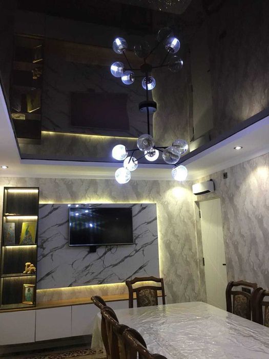 3 хонали квартира сотилади Учтепа урикзор 70м2 капитал ремонт 1чи этаж