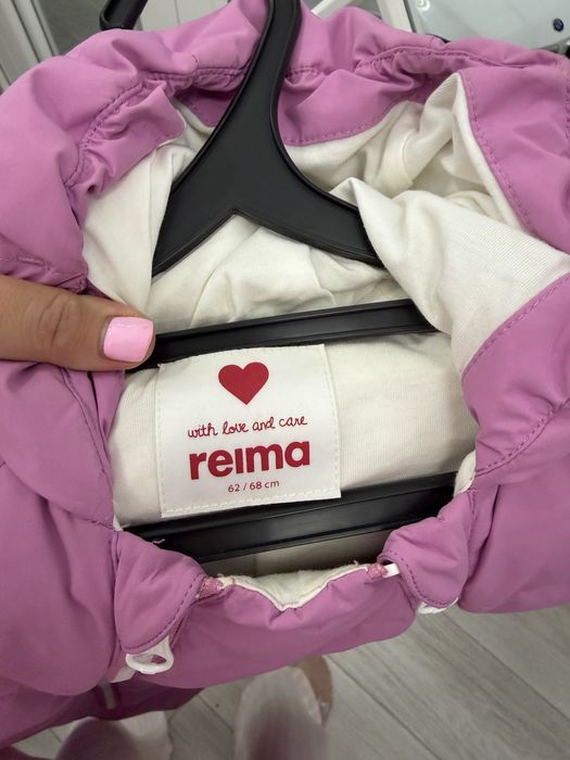 Комбинезон-трансформер Reima розовый