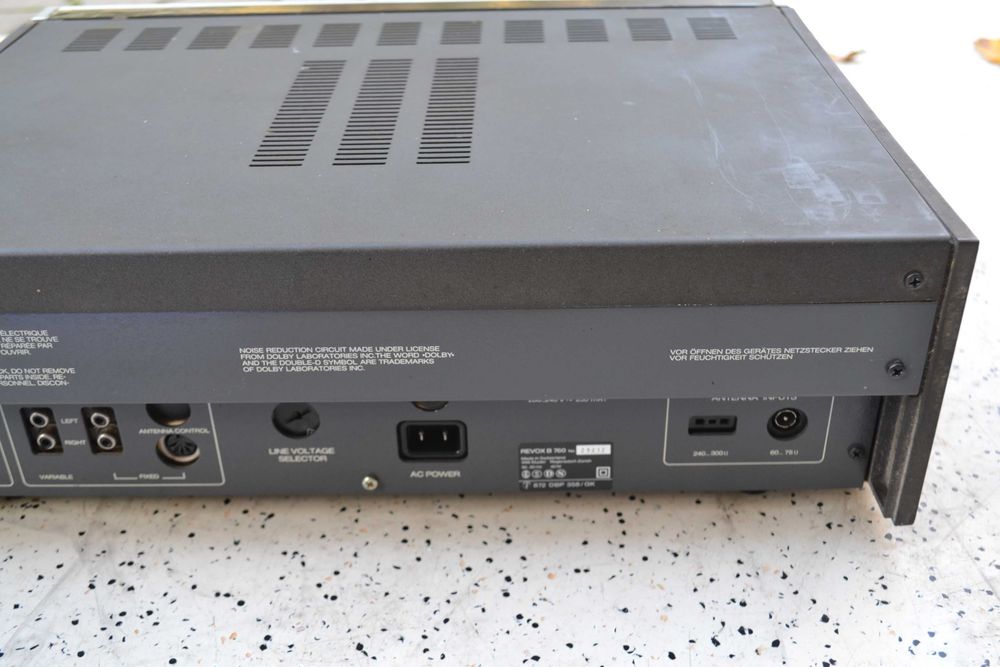 Tuner Revox B 760 Defect