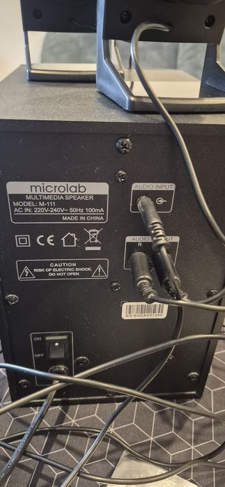 Sistem audio Microlab 2.1 M-111