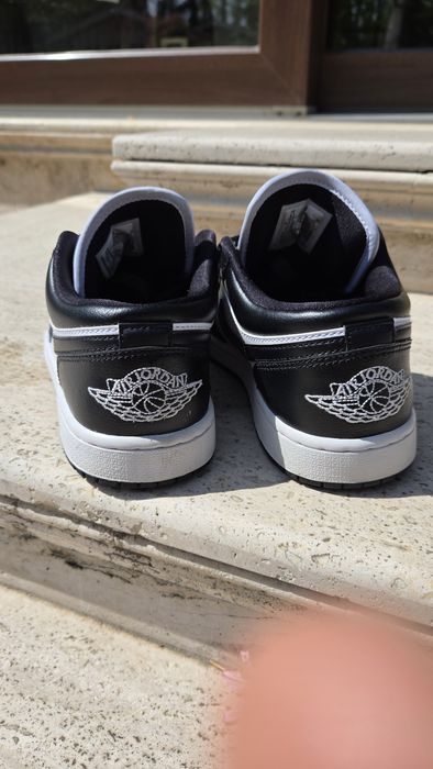 Pantofi sport/ Sneakers/Adidasi Nike Air Jordan 1 Low  Alb-negru, marimeav