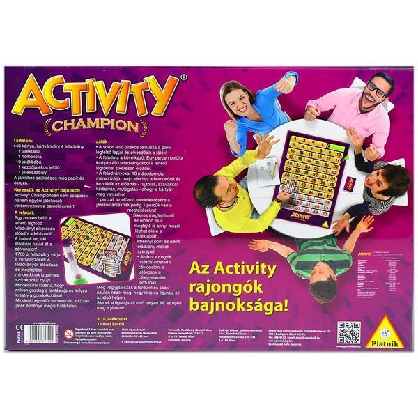 Joc de societate Activity Campionii,limba Maghiara,cutie desigilata