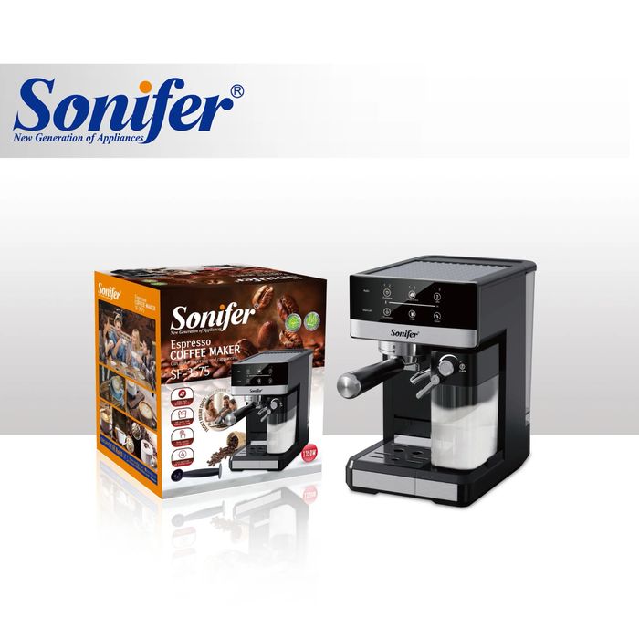 Кофемашина! Кофеварка для Капучино, Expresso Sonifer SF-3575