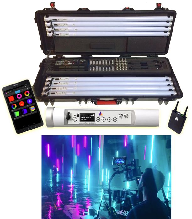 Inchiriere lumini RGB filmare foto/video Aputure Nanlite Astera