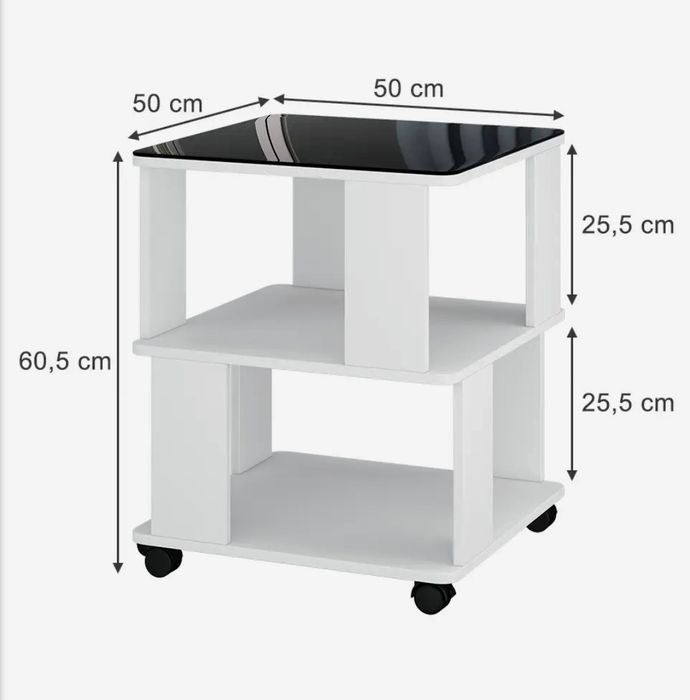 Стъклена холна маса с MDF 8950