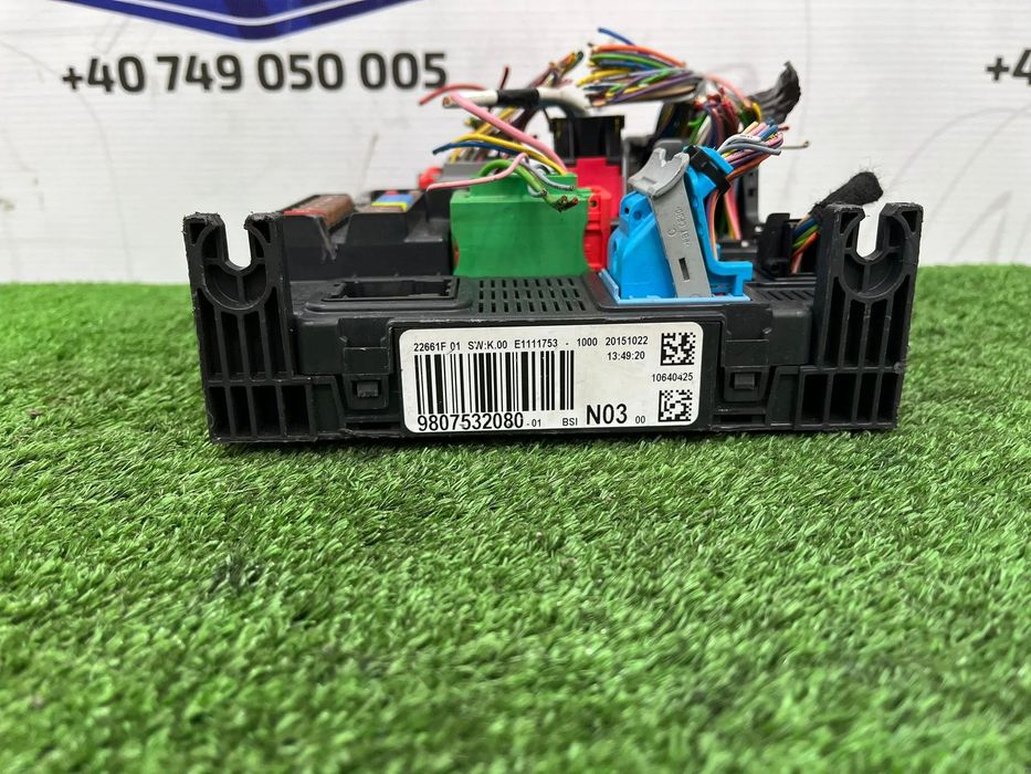 TABLOU PANOU SIGURANTE PEUGEOT 208 1 1.2 BENZINA 2015 COD OEM 9807532080 980753208001 22661F01 22661F 2012-2019