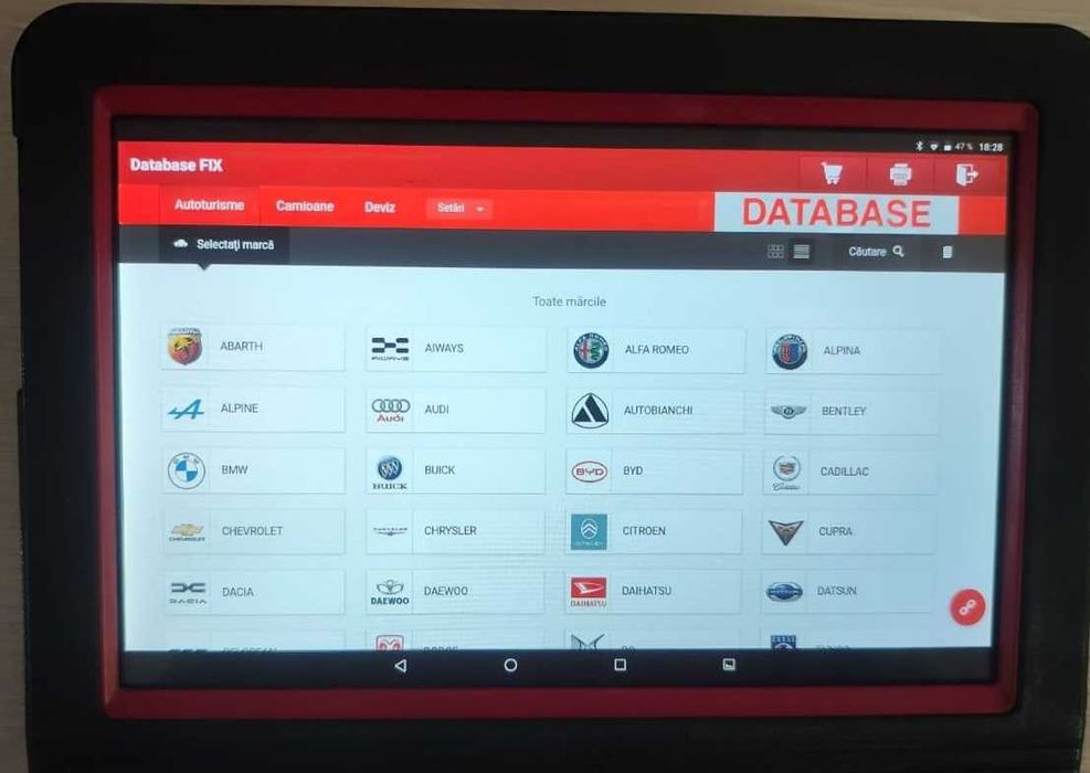 Tester Auto Launch X431 V+ tableta 10.1'' 3/160 Gb, Update Online Full