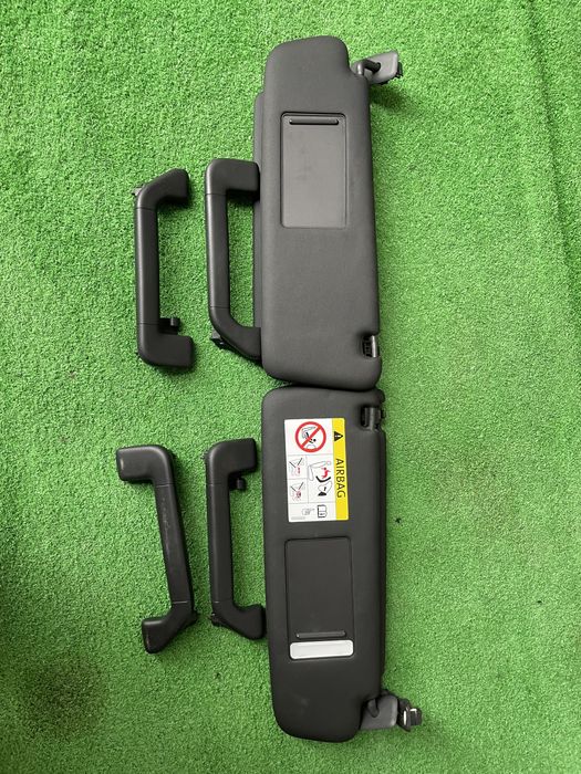 Porsche Cayenne 7P 7P5 Plafon interior textil Negru set complet