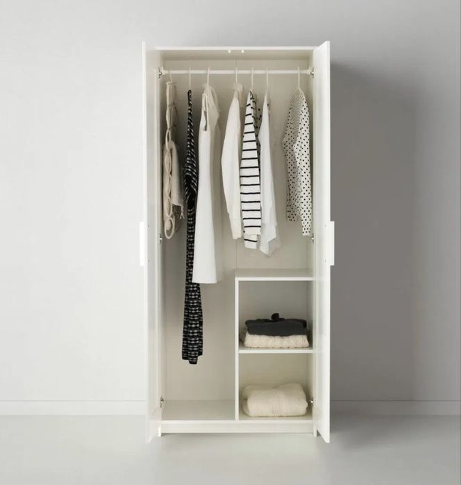 Шкаф платяной 2-дверный