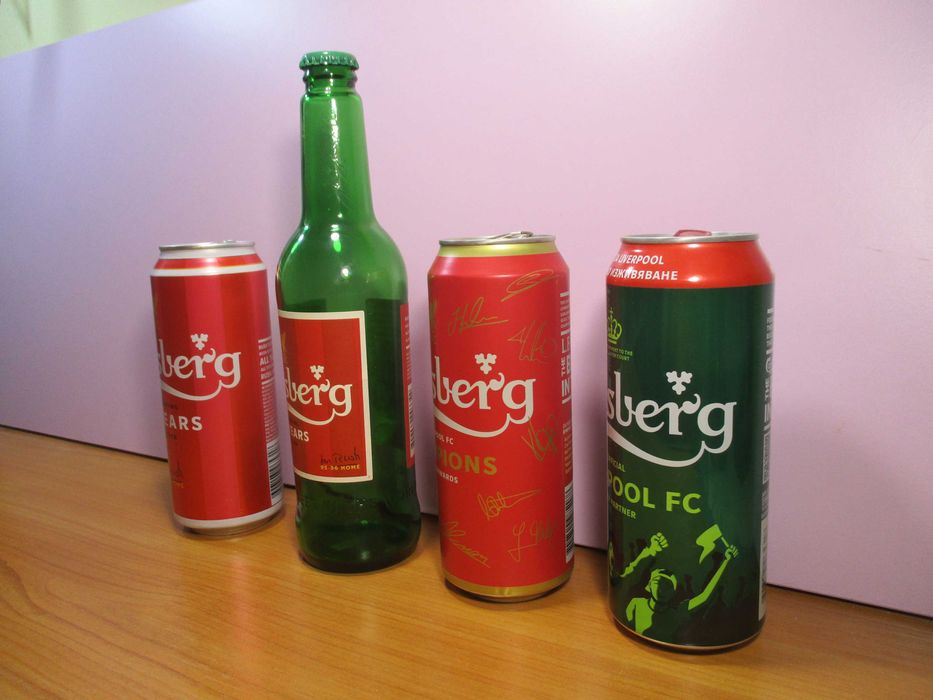 Liverpool-Ливърпул - 4 Бири Футболна Колекция