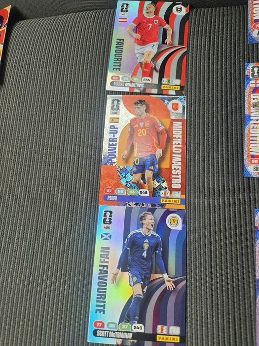 Pachet Panini Adrenalyn: Golden Baller Son + 3x Limited Edition (Alvarez, Saka, Simons)