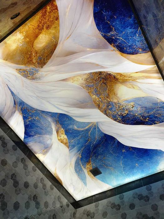 Идеальный натяжной потолок за 1 день – забудьте о трещинах и ремонтах!