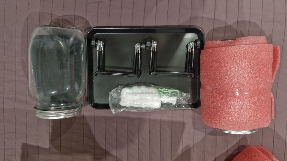 Комплект за покълване на семена и кълнове (Sprouting Kit) с буркани и стойки