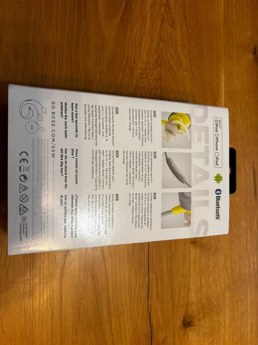 Casti Bose Soundsport Wireless  Citron WW noi
