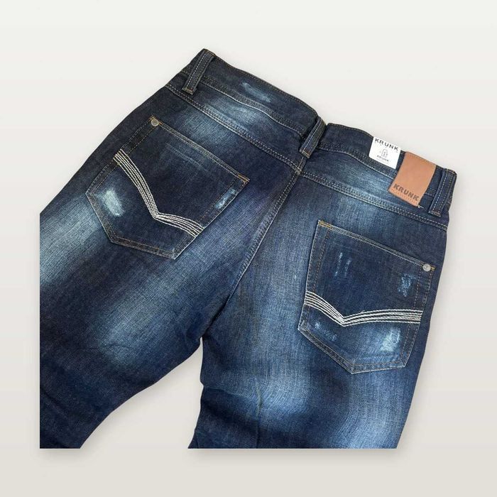 Krunk багги дънки washed distressed M – нови