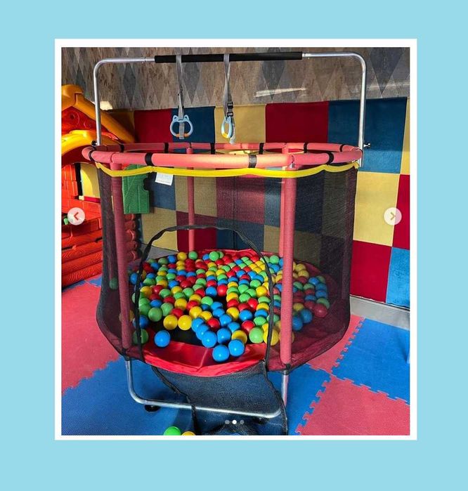 Батут каркасный оригинал-1.40 х1.20 м. Доставка и установка бесплатно