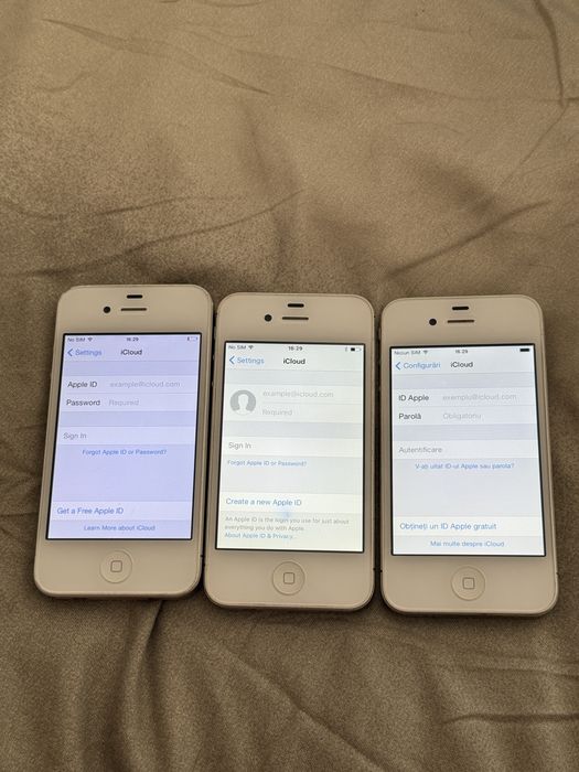 iPhone 4 si iPhone 4s Alb