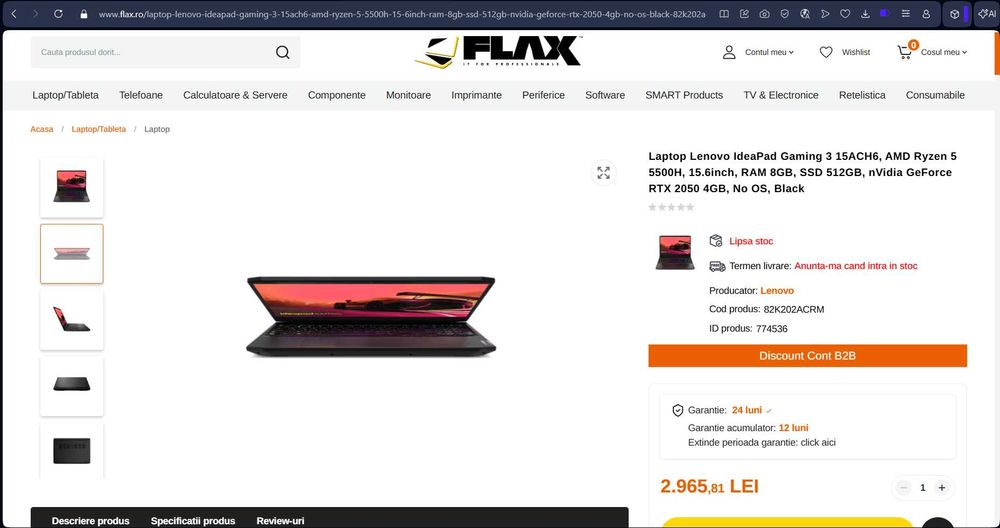 laptop  Lenovo gaming