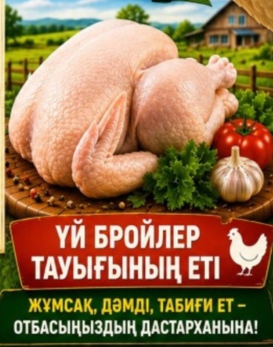 Бройлер тауық еті дәмді