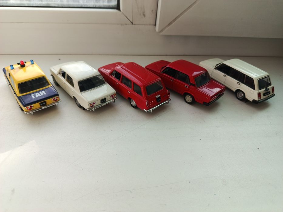 Модели Ваз 1:43 Deagostini