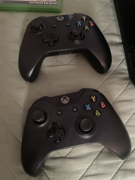 Xbox one + kinect + 11 дисковых игр
