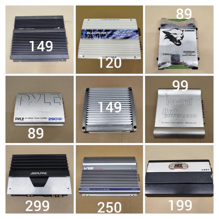 Усилвател за кола бас каса