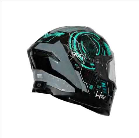 Casca moto NOUA cu garantie, ochelari de soare Origine Etna Cyberpunk. Casca moto integrala, Full Face cu eleron, ECE 22.06