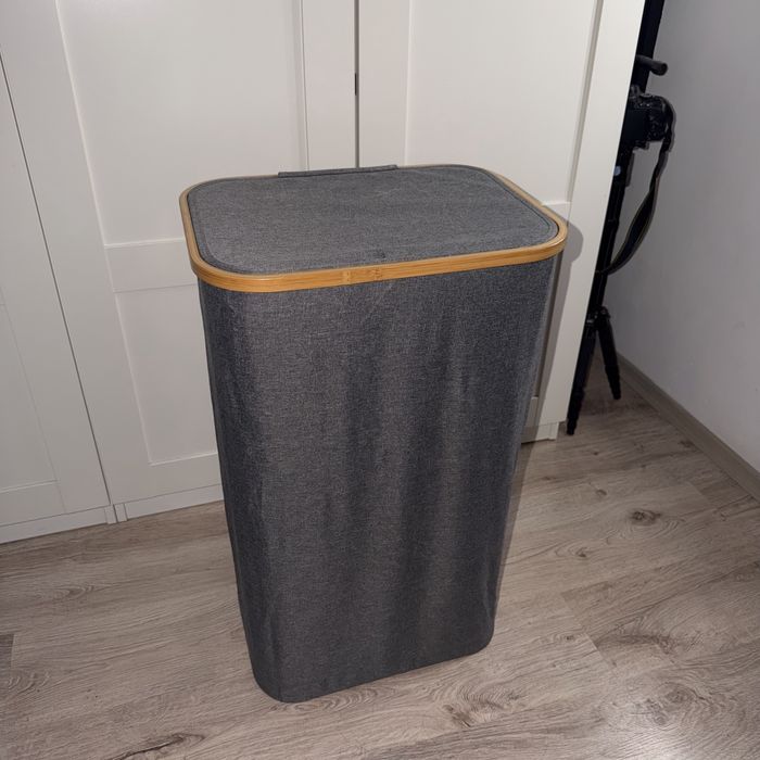 Голям кош за пране с капак