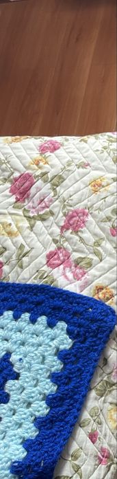 Вязаное одеяло для малыша