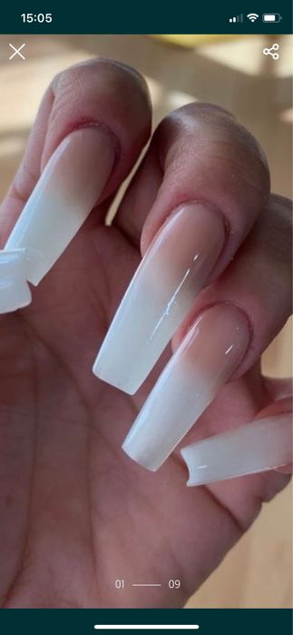 Aplic unghii cu gel,semi,construcție