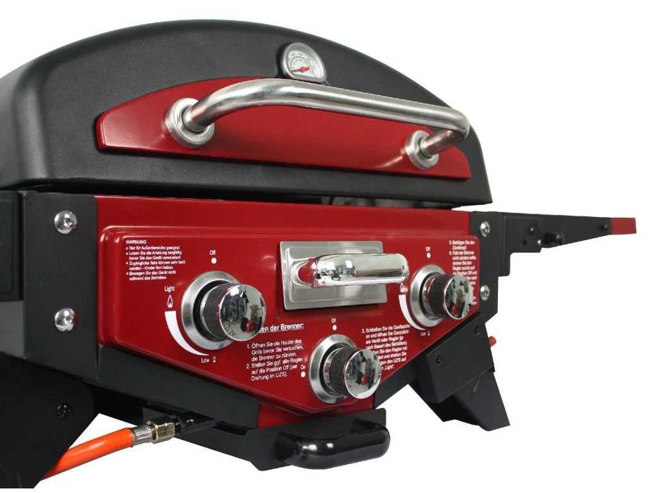 Газово барбекю, грил  - El Fuego Madison red