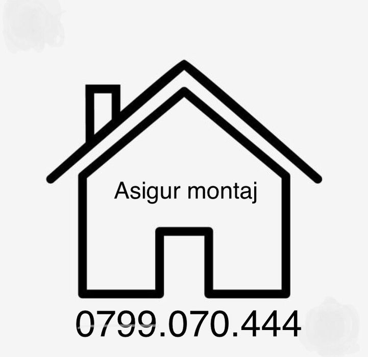 Asigur montaj galerie, corpuri iluminat, oglinda baie