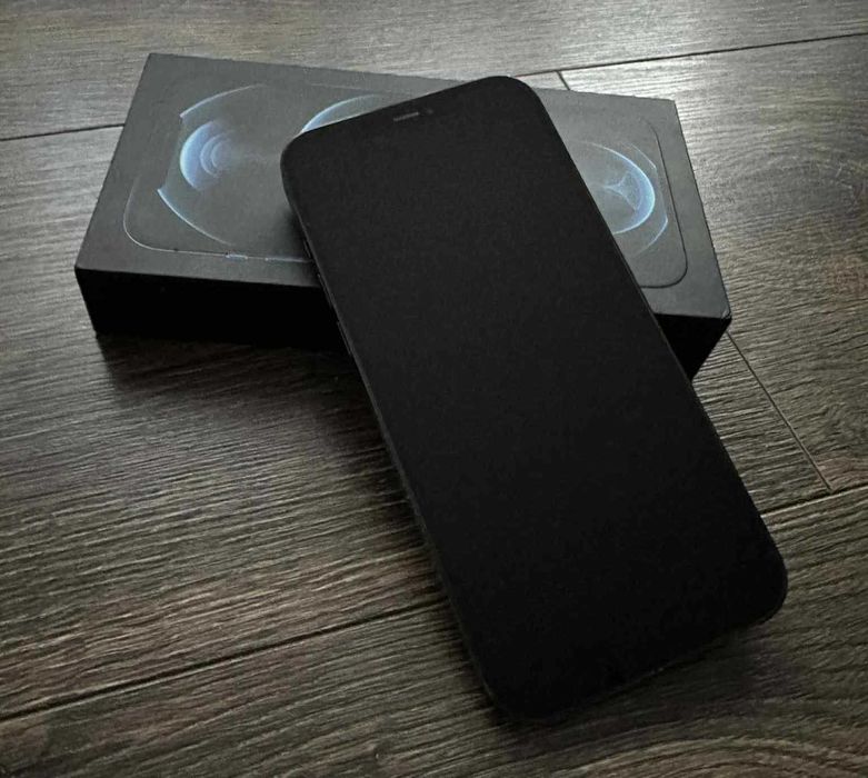 Vand 12 Pro Max Pacific Blue 128 GB in stare foarte buna