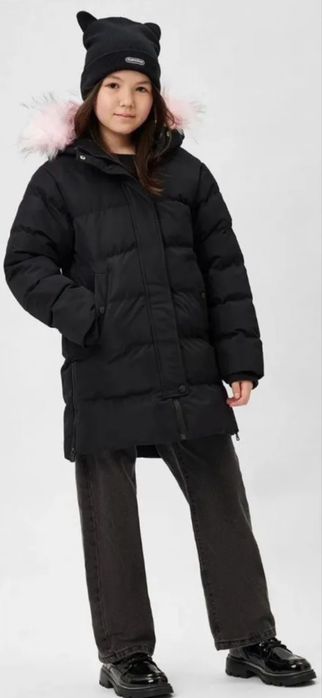 Зимняя куртка/пуховик для девочки 146 см