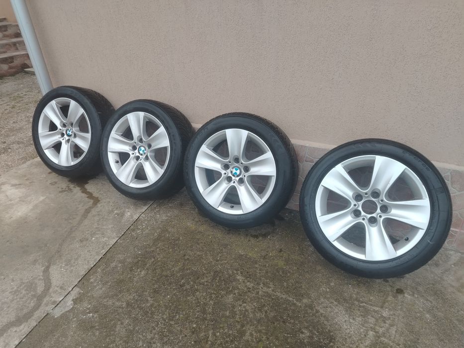 Jante BMW R17 5x120 + caucucuri M+S