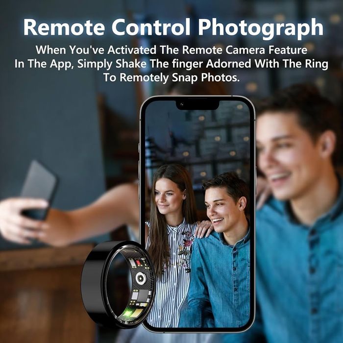 “ZBNMY” Smart Ring RO9# Silver