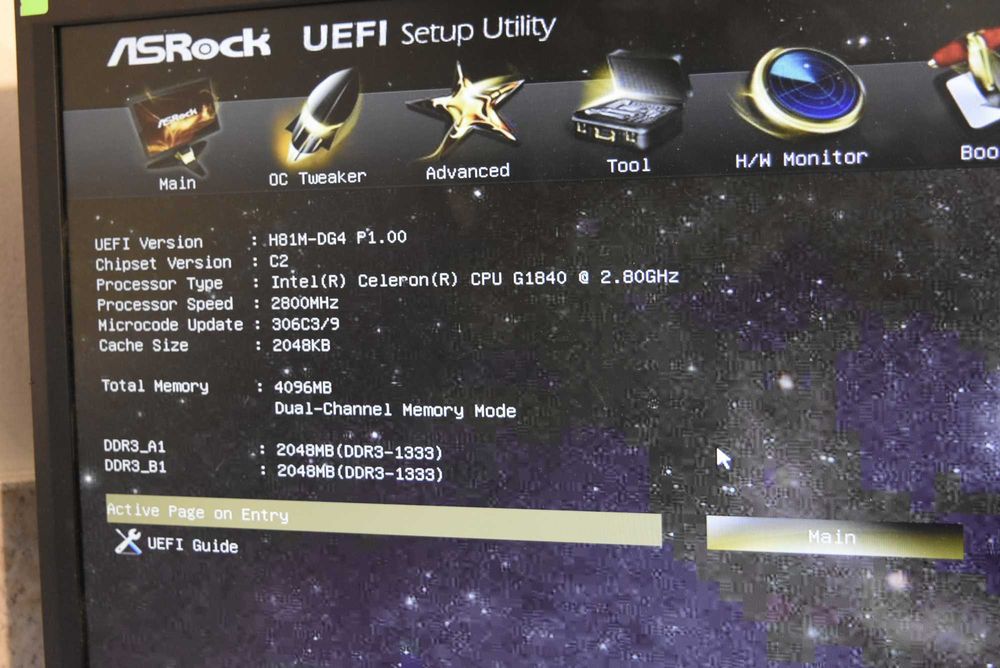 Дънна платка 1150 Asrock H81M-DG4 + Celeron + RAM + Cooler