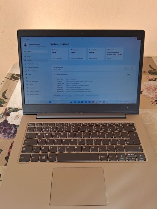 laptop de vânzare Lenovo