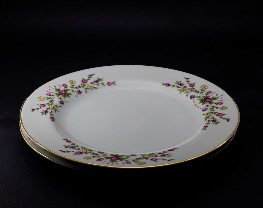 Комплект тарелок с Полевыми цветами. MS CHINA JAPAN (Старая Япония)