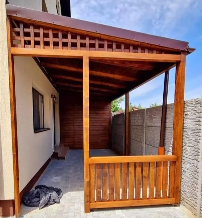 Terase pergole copertine foisoare