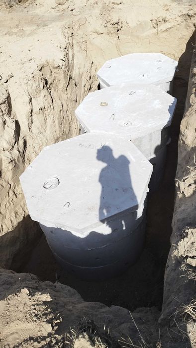 Бетонни пръстени за септични ями.