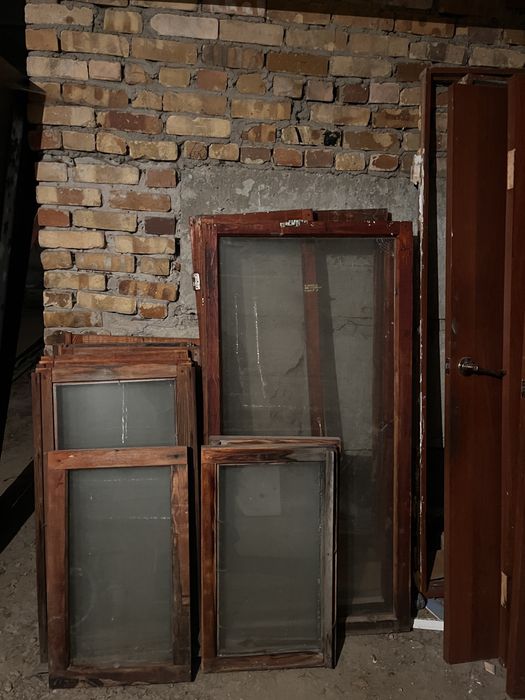 Двери окно деревянные