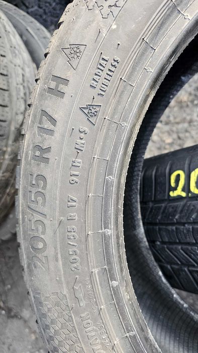 Anvelope 205 55 17 Michelin si Continental iarna