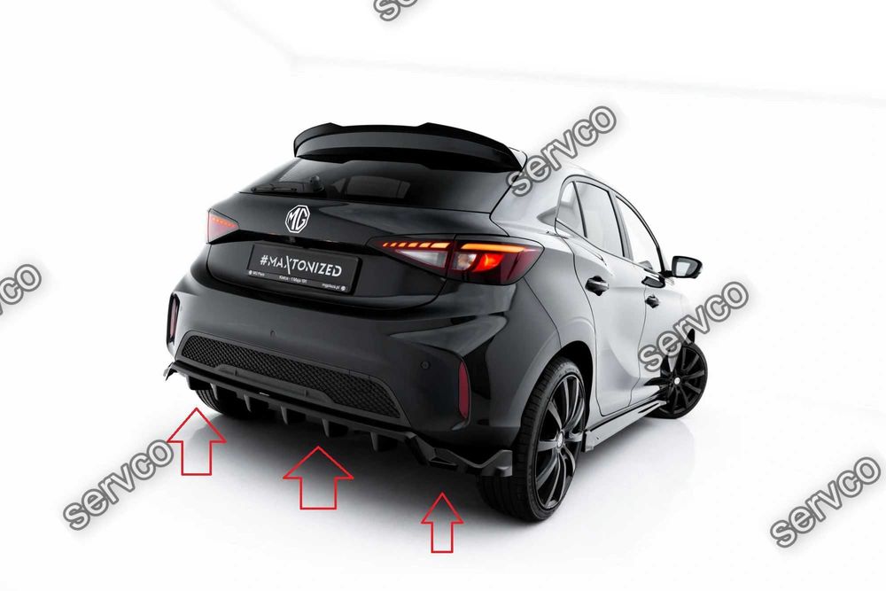 Pachet Set Splitter Exterior Prelungiri Body kit tuning MG 3 Mk1 2024- v1 - Maxton Design