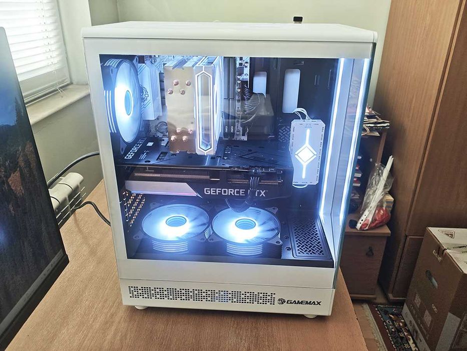 Геймърски компютър, Ryzen 5700x, Rtx 3060Ti, 32gb Ram, 1tb nvme