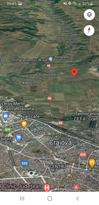 Vand parcele teren 400mp intravilan sat Jieni com.  Simnicu de sus