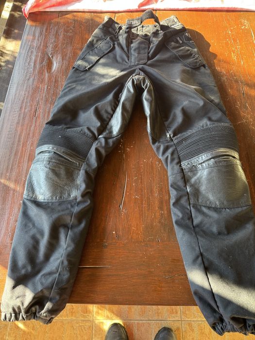 Pantaloni moto piele-textil , dama , marimea M